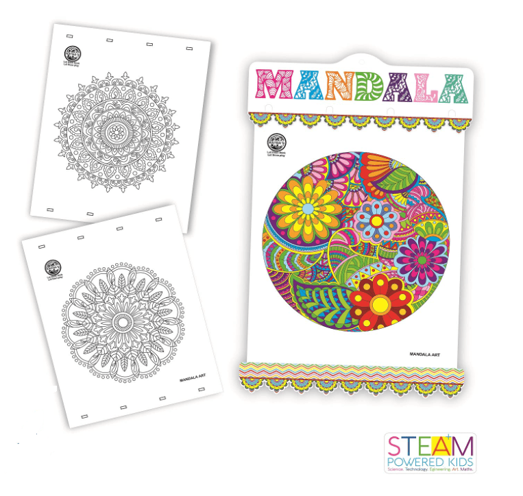 Mandala Coloring Book for Kids: Easy Mandalas for Beginners : Creative  Coloring Mandalas for Kids: Amazon.in: Books