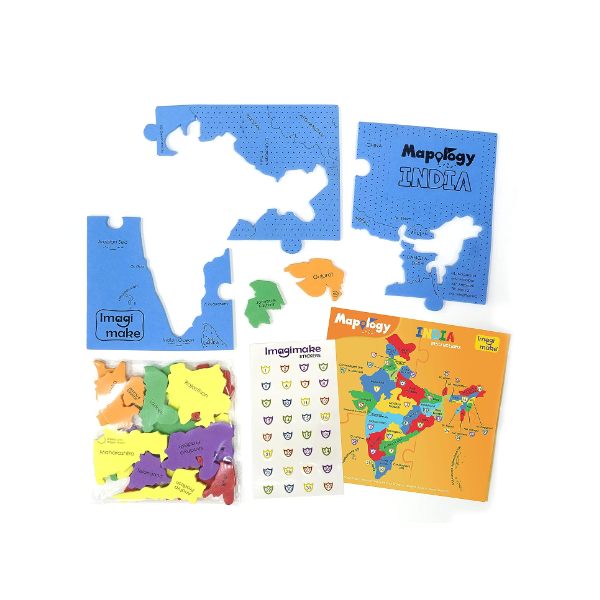 Imagimake Mapology India Map Puzzles – Toy Mart